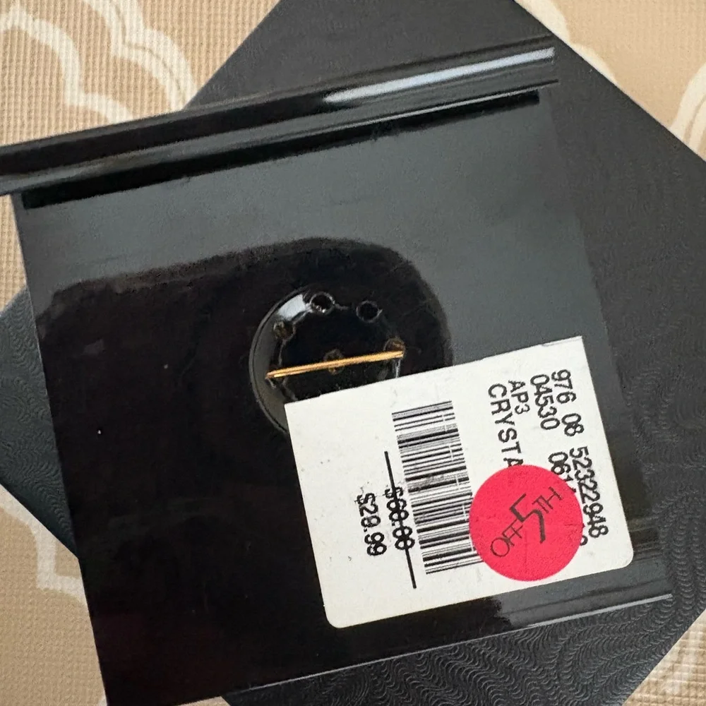 Kenneth Jay Lane frog brooch rhinestone gold tone new KJL - Picture 12 of 16